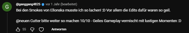 Viewer comments